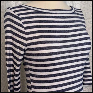 Michael Stars tunic triped top